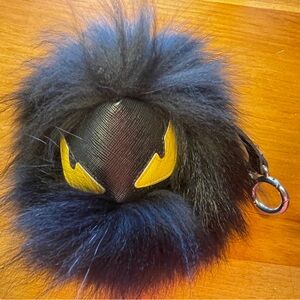 Large Black Eyes Key/Purse Charm